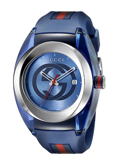 gucci blue ladies watch|watches for men gucci.